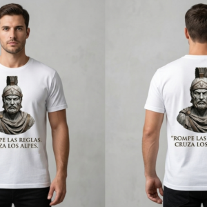 Playera “Conquistadores del Mundo Antiguo” – Edición Anibal Barca