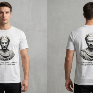 Playera “Conquistadores del Mundo Antiguo” – Edición Julio Cesar