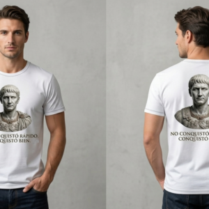 Playera “Conquistadores del Mundo Antiguo” – Edición Trajano